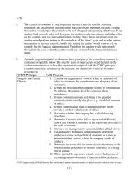 Accounting Chapter 5 Homework Process Phase Making Client Acceptance And Continuance