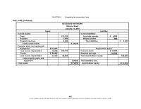 Accounting Chapter 4 Homework Completing the Accounting Cycle