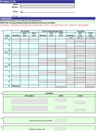 Accounting Chapter 6 Homework Cells With Nongray Backgrounds Are Protected And