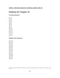 Accounting Chapter 16 Homework Thus The Released Reserve Amounts Were Used