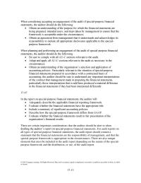 Accounting Chapter 17 Homework The Following Procedures Are Appropriate For Examining