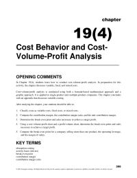 Accounting Chapter 19 Homework Most Students Also Find The Mathematical Approach