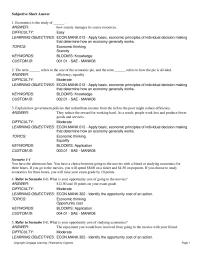 Economics Chapter 1 Apply Basic Economic Principles Individual