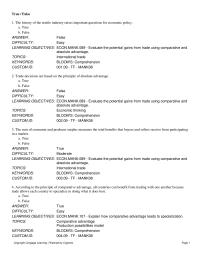 Economics Chapter 9 Import Quotas And Tariffs