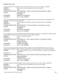 Economics Chapter 10 The Total Benefit Society Whole Is maximized The