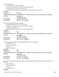 Economics Chapter 15 With Perfect Price Discrimination The Total Surplus