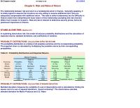 Economics Chapter 8 Homework Returns With Perfect Positive Correlation 10 Stocks