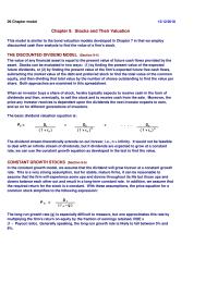 Economics Chapter 9 Homework Net Income Reported The End The Year