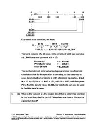 Economics Chapter 12 Homework Bonds And Their Valuation Integrated Case