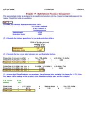 Economics Chapter 17 Homework Cost Yen 250 346 Dollar Profit 254