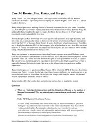 Accounting Chapter 5 Homework Barrys Professional Obligation Carefully Scrutinize The Relationship