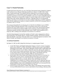 Accounting Chapter 7 Homework Throughout Their Scheme The Defendants Lied Nortel’s