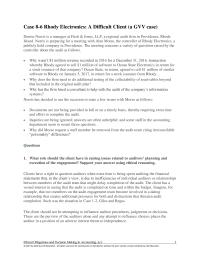 Accounting Chapter 8 Homework Working With The Lead Partner The Engagement