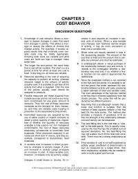 Accounting Chapter 3 Homework Exercise 310 Concluded The Unit Cost Increases