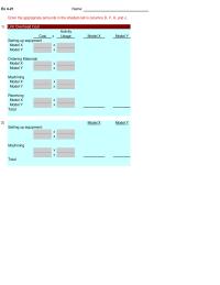 Accounting Chapter 04 Homework Enter the appropriate amounts in the shaded cell in columns