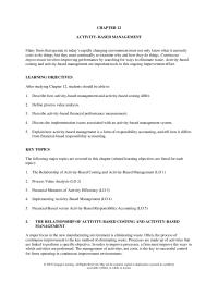 Accounting Chapter 12 Homework A major focus in the new manufacturing environment is