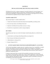 Accounting Chapter 13 Homework Process Perspective Objectives And Measures The Internal