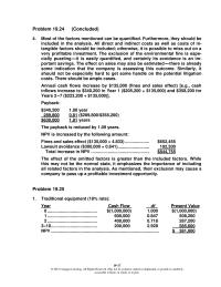 Accounting Chapter 19 Homework Note The Asset Disposed The End The