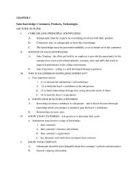 Marketing Chapter 5 Homework Knowledge Technology Enhances Sales And Customer Service