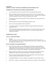 Marketing Chapter 8 Homework Comment Each Thing The Salesperson And Buyer