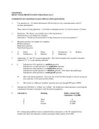Marketing Chapter 9 Homework Begin Your Presentation Strategically Comments