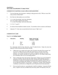 Marketing Chapter 11 Homework Welcome Your Prospects Objections Comments