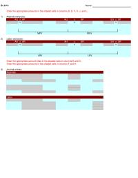 Accounting Chapter 09 Homework Enter the appropriate amounts in the shaded cells in columns F and H.