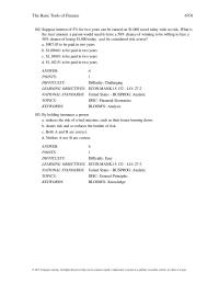 Chapter 19Basic Tools Finance 67113 The Efficient Markets Hypothesis