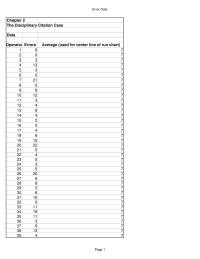 Management Chapter 2 Homework Citation Case Package Errors Driver Errors Average