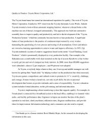 Management Chapter 2 Homework The Guiding Principles Toyota Are Follows Honor