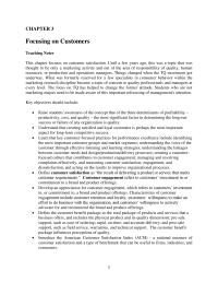Management Chapter 3 Homework Figure 35 Can Used Explain The Customer driven