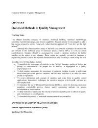 Management Chapter 6 Homework Describe Factorial Experiment Provide Some Examples Factorial