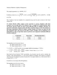 Management Chapter 6 Homework&nbsp;Tessler Electric utility requires service operators to answer&nbsp;