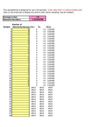 Management Chapter 8 Homework This Spreadsheet Designed For Samples Enter Data