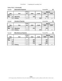 Accounting Chapter 4 Homework First The Account Receivable From Becky Should