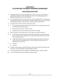 Accounting Chapter 6 Homework Liabilities 210 Accounts Payable 211 Salaries Payable