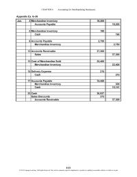 Accounting Chapter 6 Homework Accounting For Merchandising Businesses Prob 65a