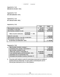 Accounting Chapter 7 Homework Reserved May Not Scanned Copied Duplicated Posted