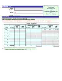 Accounting Chapter 7 Homework Based on the above data, inventory will be