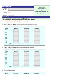 Accounting Chapter 7 Homework&nbsp;In periods of falling prices, the&nbsp;net income and would be preferred