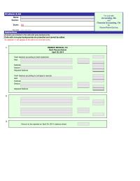 Accounting Chapter 8 Homework Remedy Medical Co Bank Reconciliation April 30
