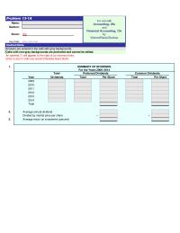 Accounting Chapter 13 Homework Divided by market price per share
