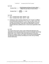 Accounting Chapter 15 Homework Investments Investment Shouse Inc Stock3 33000 330000