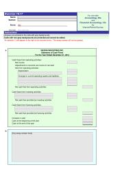 Accounting Chapter 16 Homework Depreciation Loss Sale Gain Inventory Land Write
