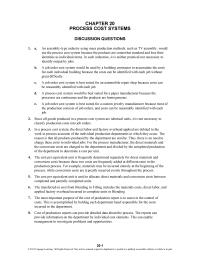 Accounting Chapter 20 Homework Department September Inventory Process September 60 Completed