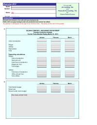 Accounting Chapter 22 Homework Wages Units Production Hours Per Unit Total