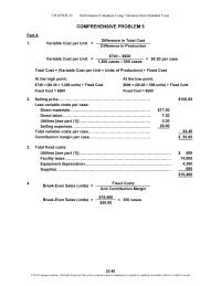 Accounting Chapter 23 Homework Thus The Standard Cost Must Based The