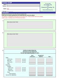 Accounting Chapter 24 Homework The Semiconductors Division’s income from operations