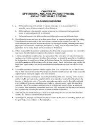 Accounting Chapter 25 Homework Jeans Khakis Activityactivity Base Usage Cutting 500