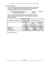 Accounting Chapter 25 Homework The Factory Overhead Allocated The Custom Power